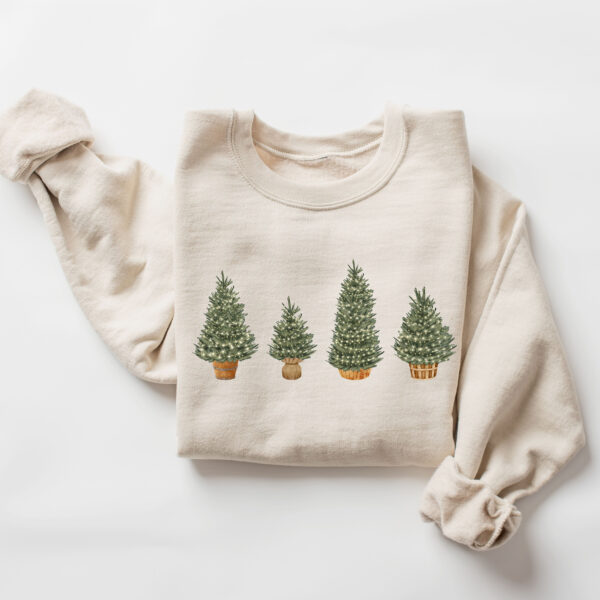 vintage christmas sweatshirt for women funny winter crewneck with christmas tree design comfortable holiday apparel xymph scaled