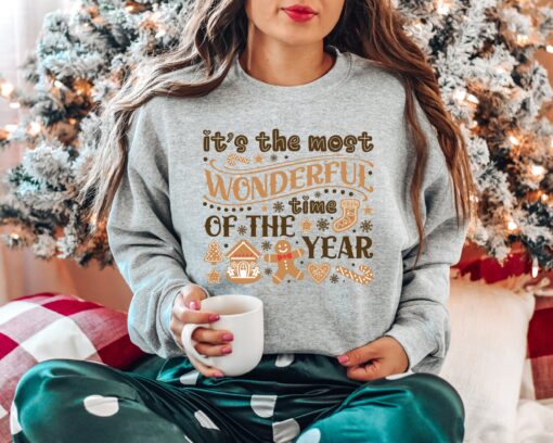 vintage christmas sweatshirt for women funny xmas crewneck with cookie baking design comfortable holiday apparel