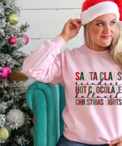 vintage christmas sweatshirt for women merry and bright santa sweater with hot cocoa design comfortable crewneck style kjzua scaled