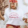Vintage Christmas Sweatshirt for Women  North Pole Brewing Co Crewneck  Holiday Top for Parties and Festive Gatherings