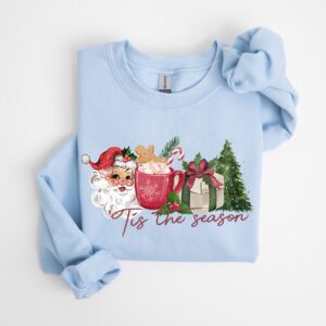 vintage christmas sweatshirt for women pink holiday sweater with fun design ideal for festive gatherings and celebrations mh6mo