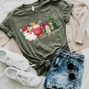 vintage christmas sweatshirt for women pink holiday sweater with fun design ideal for festive gatherings and celebrations npjzx scaled