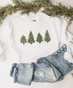 vintage christmas sweatshirt for women plus size crewneck design with festive christmas tree print swno8 scaled