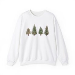 vintage christmas sweatshirt for women plus size crewneck with christmas tree design comfortable and stylish holiday apparel m4fsa