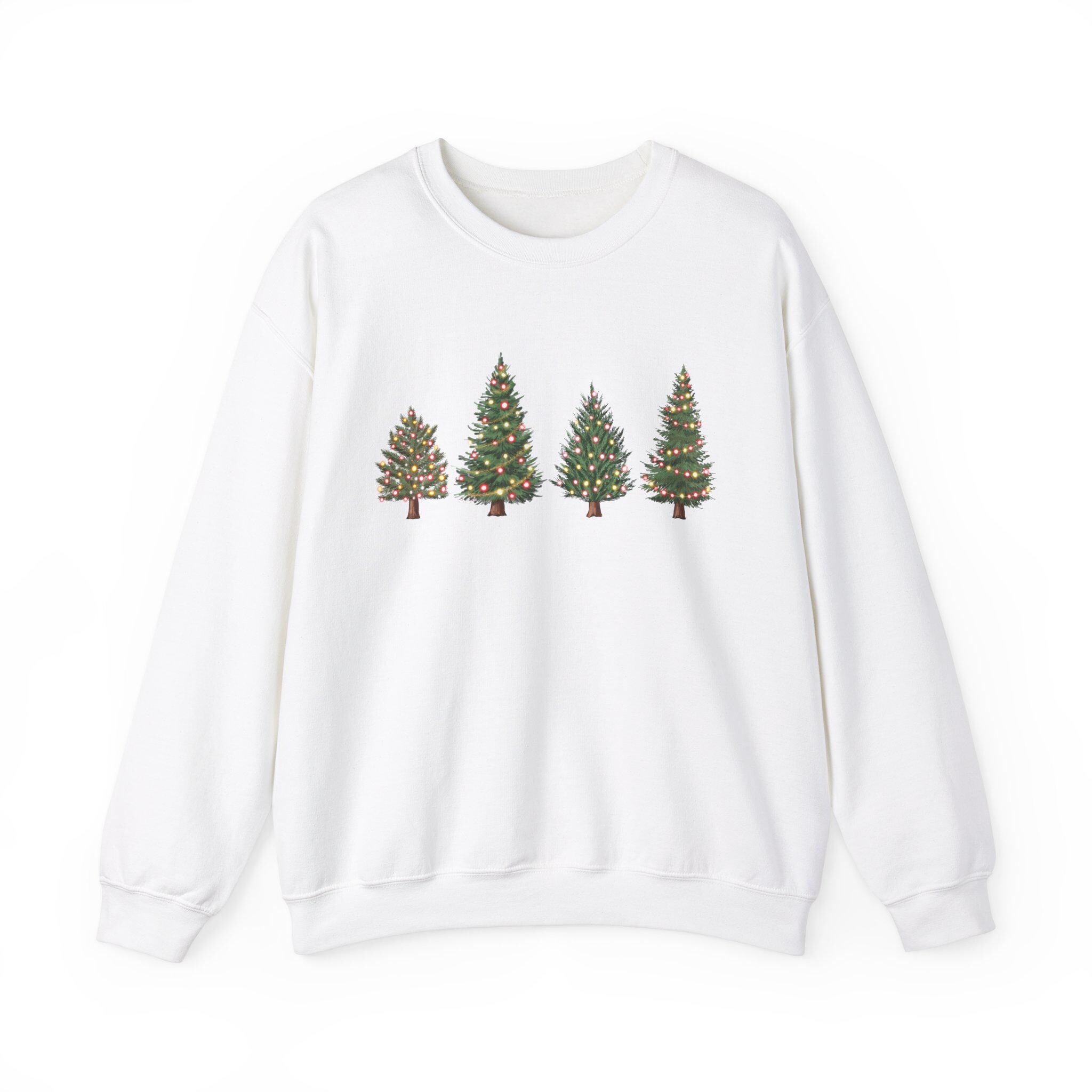 Vintage Christmas Sweatshirt for Women Plus Size Crewneck with Christmas Tree Design Comfortable and Stylish Holiday Apparel 7 vintage christmas sweatshirt for women plus size crewneck with christmas tree design comfortable and stylish holiday apparel m4fsa