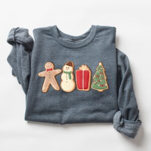 vintage christmas sweatshirt for women retro crewneck with fun holiday design comfortable xmas top 4gfcc