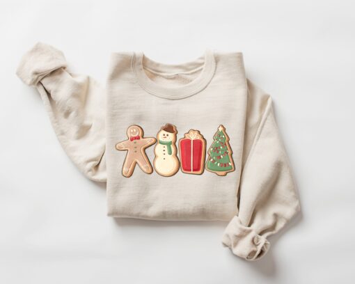 vintage christmas sweatshirt for women retro crewneck with fun holiday design comfortable xmas top fkitf