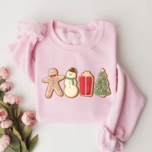 vintage christmas sweatshirt for women retro crewneck with fun holiday design comfortable xmas top jpdgq