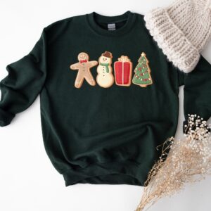 vintage christmas sweatshirt for women retro crewneck with fun holiday design comfortable xmas top uq6gs