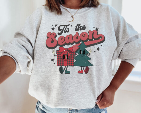 vintage christmas sweatshirt for women retro xmas crewneck with trendy design comfortable and fun holiday apparel gtmng