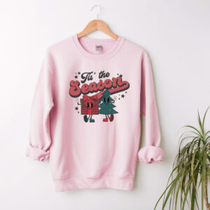 vintage christmas sweatshirt for women retro xmas crewneck with trendy design comfortable and fun holiday apparel zu9xe