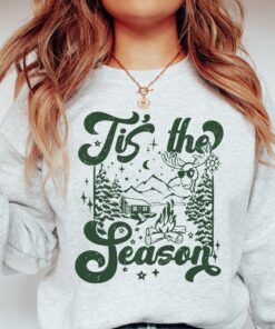 vintage christmas sweatshirt for women winter crewneck with fun holiday design comfortable and stylish xmas top gs8al