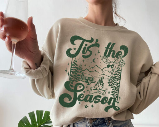 vintage christmas sweatshirt for women winter crewneck with fun holiday design comfortable and stylish xmas top mrrrk