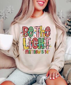 vintage christmas sweatshirt for women with bible verse design and religious theme 9lytn