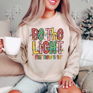 vintage christmas sweatshirt for women with bible verse design and religious theme 9lytn