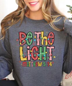 vintage christmas sweatshirt for women with bible verse design and religious theme vhq5f