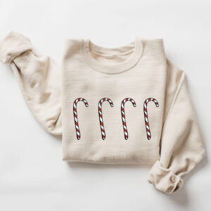 vintage christmas sweatshirt for women with candy cane design plus size crewneck holiday apparel j2gre