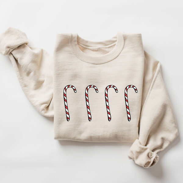 vintage christmas sweatshirt for women with candy cane design plus size crewneck holiday apparel j2gre scaled