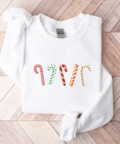 vintage christmas sweatshirt for women with candy cane design plus size crewneck long sleeve merry and bright holiday apparel 64pmo