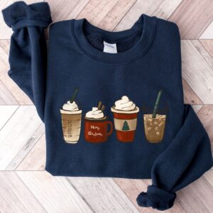 vintage christmas sweatshirt for women with cookies and cocoa design comfortable holiday apparel for festive gatherings g9kzd