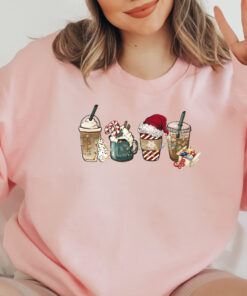 vintage christmas sweatshirt for women with fun coffee design in soft fabric ideal for holiday gatherings and seasonal celebrations ynjri scaled