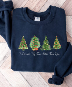 vintage christmas sweatshirt for women with fun tree design and comfortable crewneck style for winter wear 1rics scaled