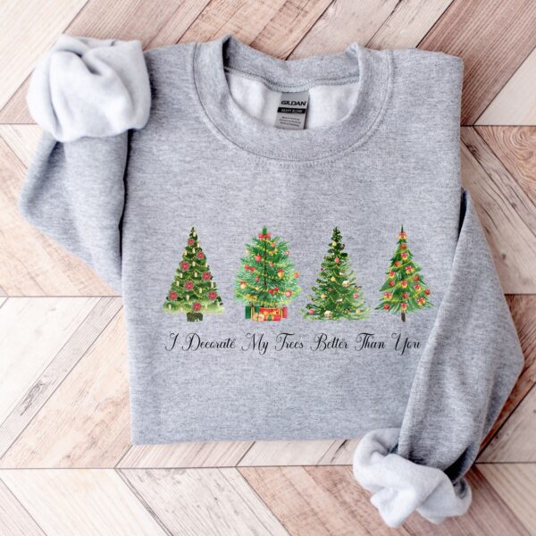 vintage christmas sweatshirt for women with fun tree design and comfortable crewneck style for winter wear lap3o scaled