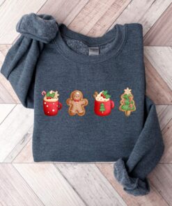 vintage christmas sweatshirt for women with funny coffee design and soft fabric dbwss scaled