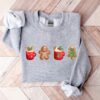 vintage christmas sweatshirt for women with funny coffee design and soft fabric jefxs