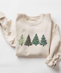 vintage christmas sweatshirt for women with holiday tree design and comfortable crewneck style for winter wear 8xfmx scaled