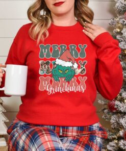 vintage christmas sweatshirt for women with merry design and comfortable fit o1cox scaled