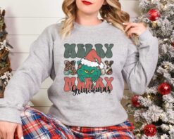 vintage christmas sweatshirt for women with merry design and comfortable fit t5hoe scaled