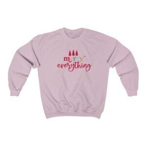 vintage christmas sweatshirt for women with merry everything design and comfortable crewneck style for holiday parties 4yjvw