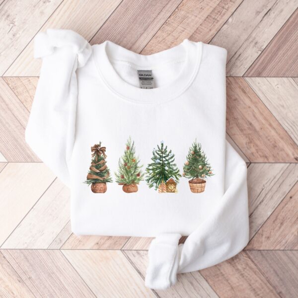 vintage christmas sweatshirt for women with rustic tree design and comfortable crewneck style for winter wear wcwb0 scaled