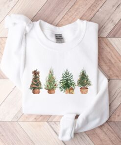 vintage christmas sweatshirt for women with rustic tree design and comfortable crewneck style for winter wear wcwb0 scaled