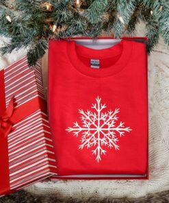 vintage christmas sweatshirt for women with snowflake design and merry bright theme plus size crewneck gkijo