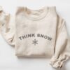 vintage christmas sweatshirt for women with snowflake design and winter theme for holiday celebrations and seasonal comfort kch2l