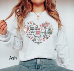 vintage christmas sweatshirt for women with snowman and christmas tree design oversized holiday top for festive celebrations xgawy