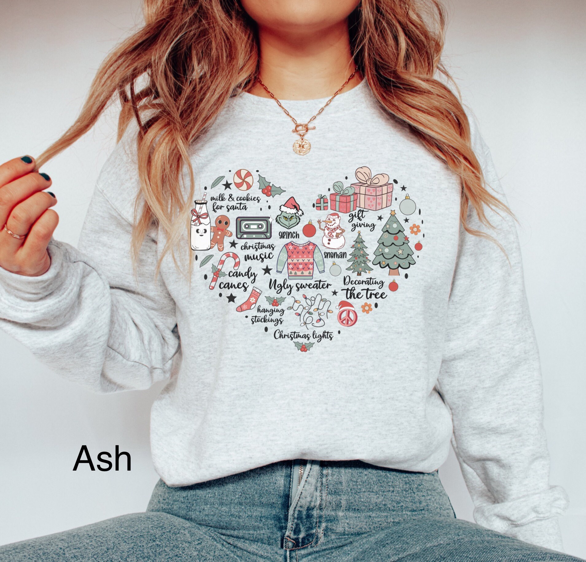 Vintage Christmas Sweatshirt for Women with Snowman and Christmas Tree Design Oversized Holiday Top for Festive Celebrations 3 vintage christmas sweatshirt for women with snowman and christmas tree design oversized holiday top for festive celebrations