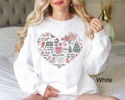 vintage christmas sweatshirt for women with snowman and christmas tree design oversized holiday top for festive celebrations xq2vf