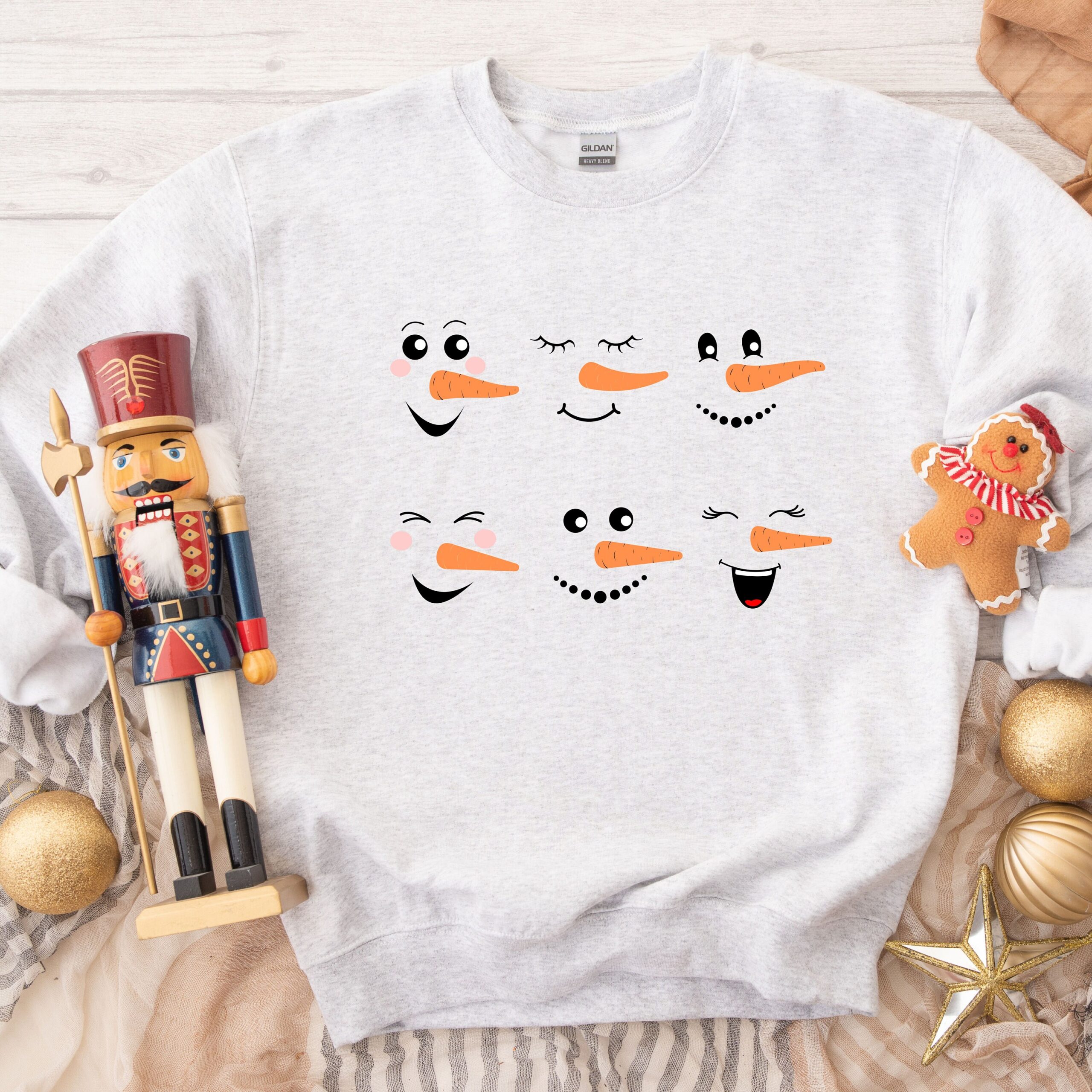 Vintage Christmas Sweatshirt for Women with Snowman Design Plus Size Crewneck Style Comfortable and Stylish Holiday Apparel 3 vintage christmas sweatshirt for women with snowman design plus size crewneck style comfortable and stylish holiday apparel 8tihp scaled