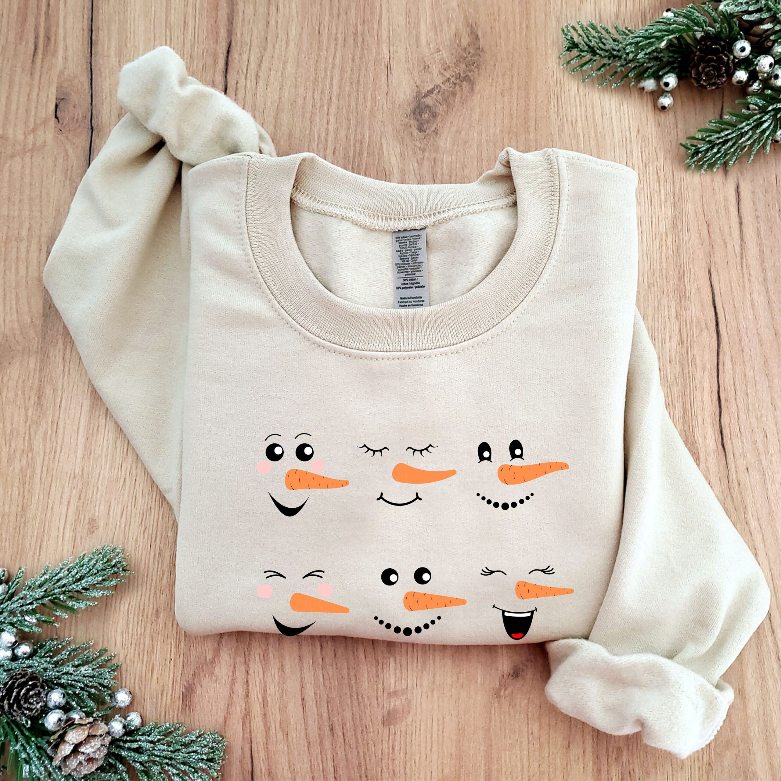 Vintage Christmas Sweatshirt for Women with Snowman Design Plus Size Crewneck Style Comfortable and Stylish Holiday Apparel 5 vintage christmas sweatshirt for women with snowman design plus size crewneck style comfortable and stylish holiday apparel s3sx8 scaled