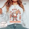 vintage christmas sweatshirt funny santa design i did it all for the cookies oversized holiday sweater for baking and xmas parties tu4hw