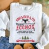 Vintage Christmas Sweatshirt Griswold Family Design Retro Eggnog Sweater Inspired by Griswold Movie for Holiday Celebrations