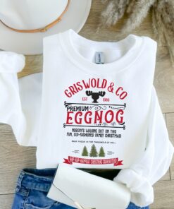 vintage christmas sweatshirt griswold family design retro eggnog sweater inspired by griswold movie for holiday celebrations rj3v6