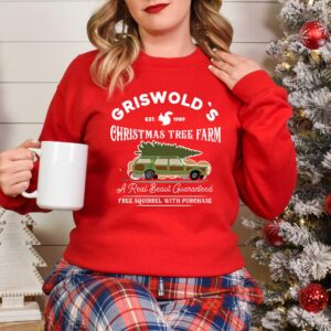 vintage christmas sweatshirt griswold tree farm design for kids featuring iconic griswold family holiday theme g1hku scaled