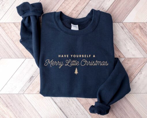 vintage christmas sweatshirt have yourself a merry christmas design comfortable family shirt for holiday celebrations w0er9 scaled