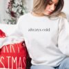 vintage christmas sweatshirt im freezing crewneck soft winter sweater for fall and sweater weather comfort aajhg scaled