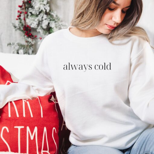 vintage christmas sweatshirt im freezing crewneck soft winter sweater for fall and sweater weather comfort aajhg scaled