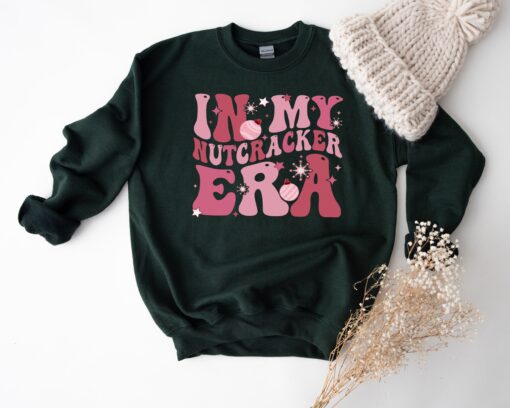 vintage christmas sweatshirt in my nutcracker era comfortable fabric for holiday celebrations and festive gatherings raofq